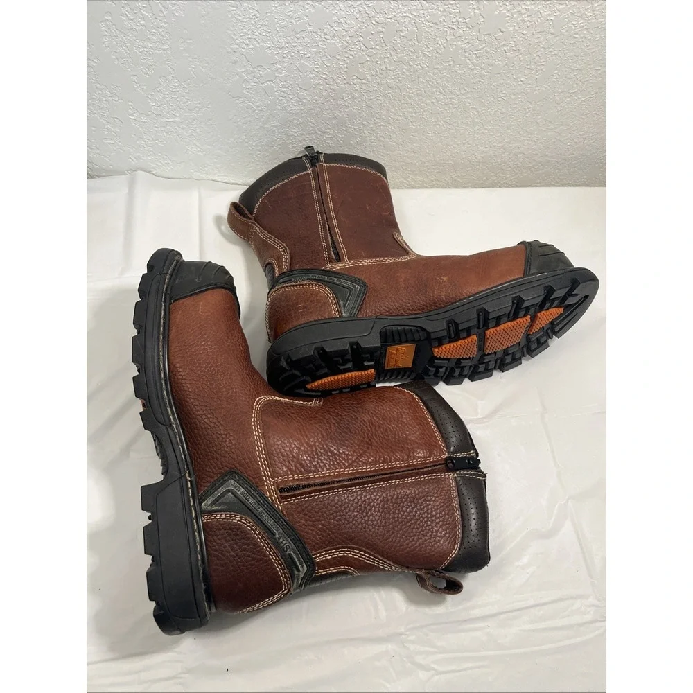 Thorogood 804-4440 Mens 10W Wide Brown Leather Gen Flex2‎ 8
